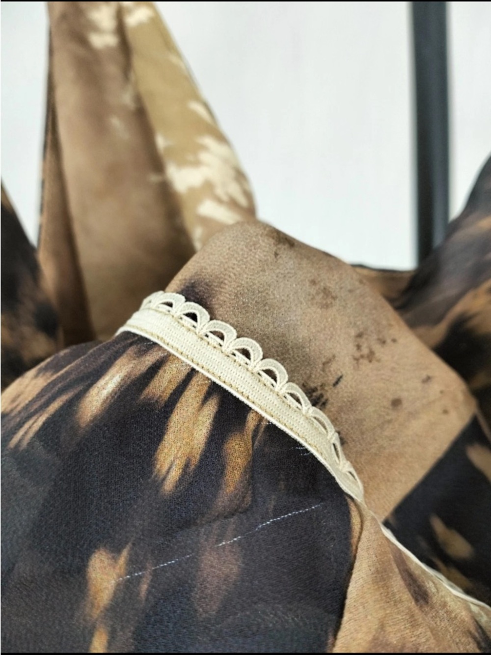 SACHA
Leopard Print Georgette Panelled Maxi Dress - House of CB - Picture 10 of 11